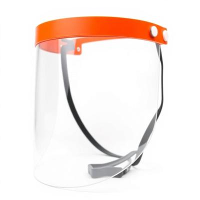 Face Shield with Headgear — Clear polycarbonate