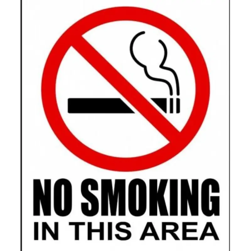 Safety Signs — Hard Hat Area, No Smoking, Assembly Point, etc.