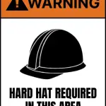 Safety Signs — Hard Hat Area, No Smoking, Assembly Point, etc.